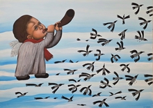 В Екатеринбурге Музей наива представит ретроспективу московского художника Дмитрия Бухрова