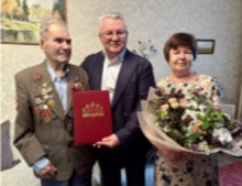 Ветерану Великой Отечественной войны Николаю Вдовину исполнился 101 год