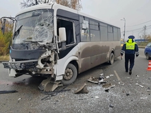 В Березовском произошло ДТП с участием пассажирского автобуса