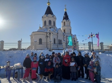 Настоятель старейшего храма Среднего Урала собрал команду для Лыжни России